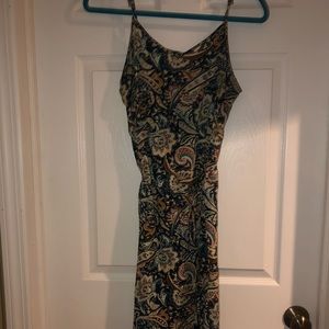 Tea length summer dress